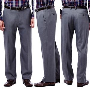Haggar Expandomatic Stretch Heather Dress Pant NWT